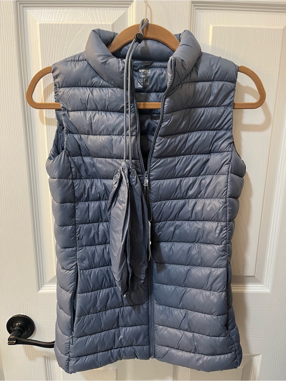 Dunnes Stores Lightweight Quilted Packable Vest / Gilet. Slate Blue. NWT SizeXS